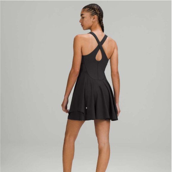 Lululemon Court Crush Dress Black - Picture 1 of 12